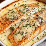 Baked Boursin Salmon