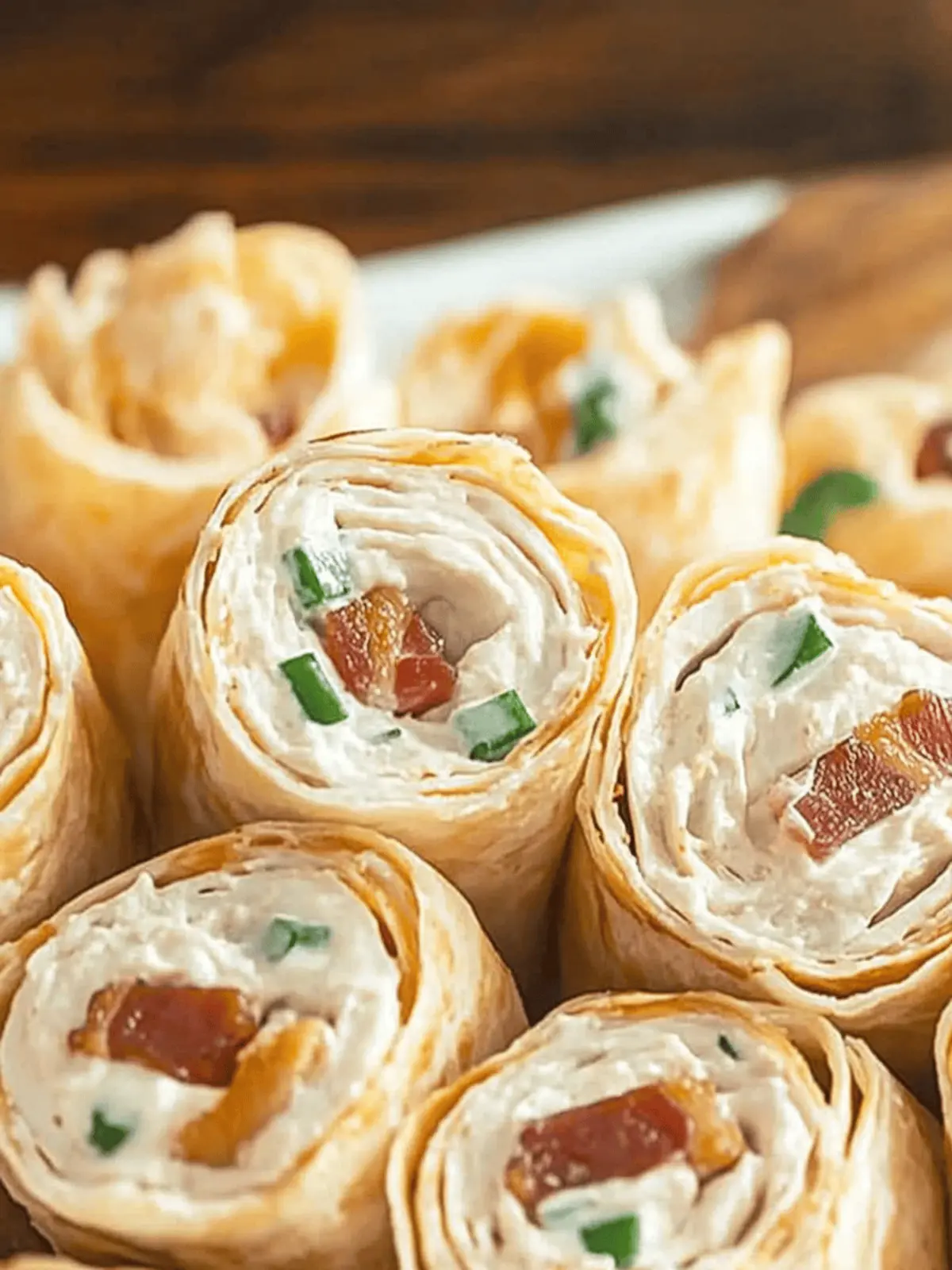 Creamy Chicken Bacon Wraps