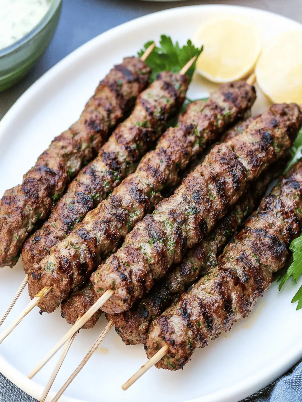 Kafta Kebabs