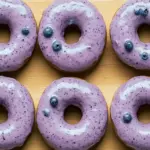 Easy Blueberry Cake Donuts