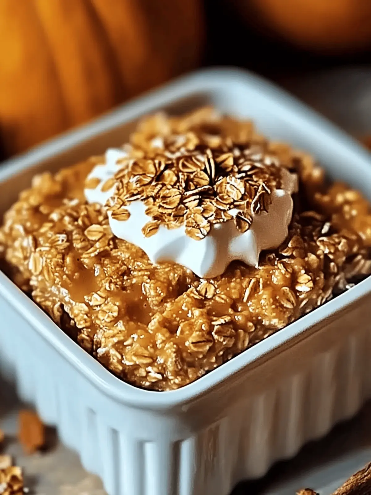 Pumpkin Baked Oatmeal That Will Warm Your Mornings