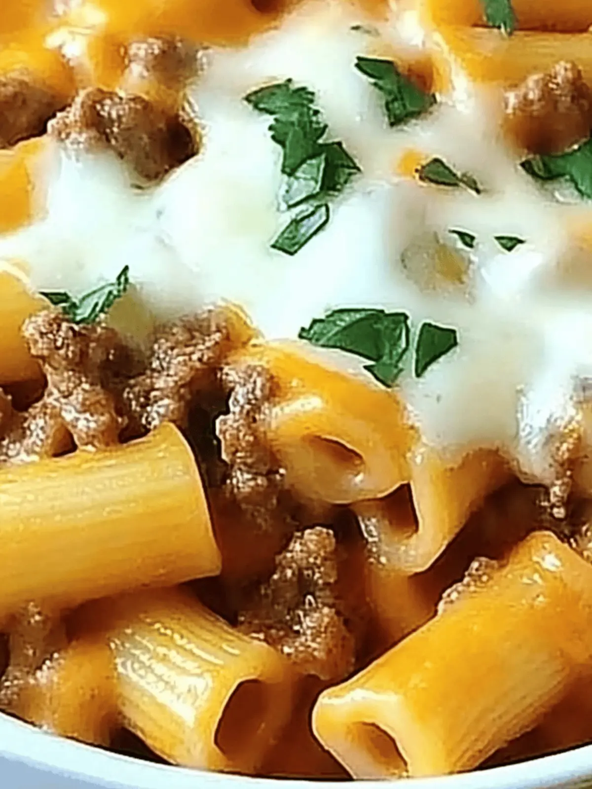Cheesy Taco Cream Cheese Pasta