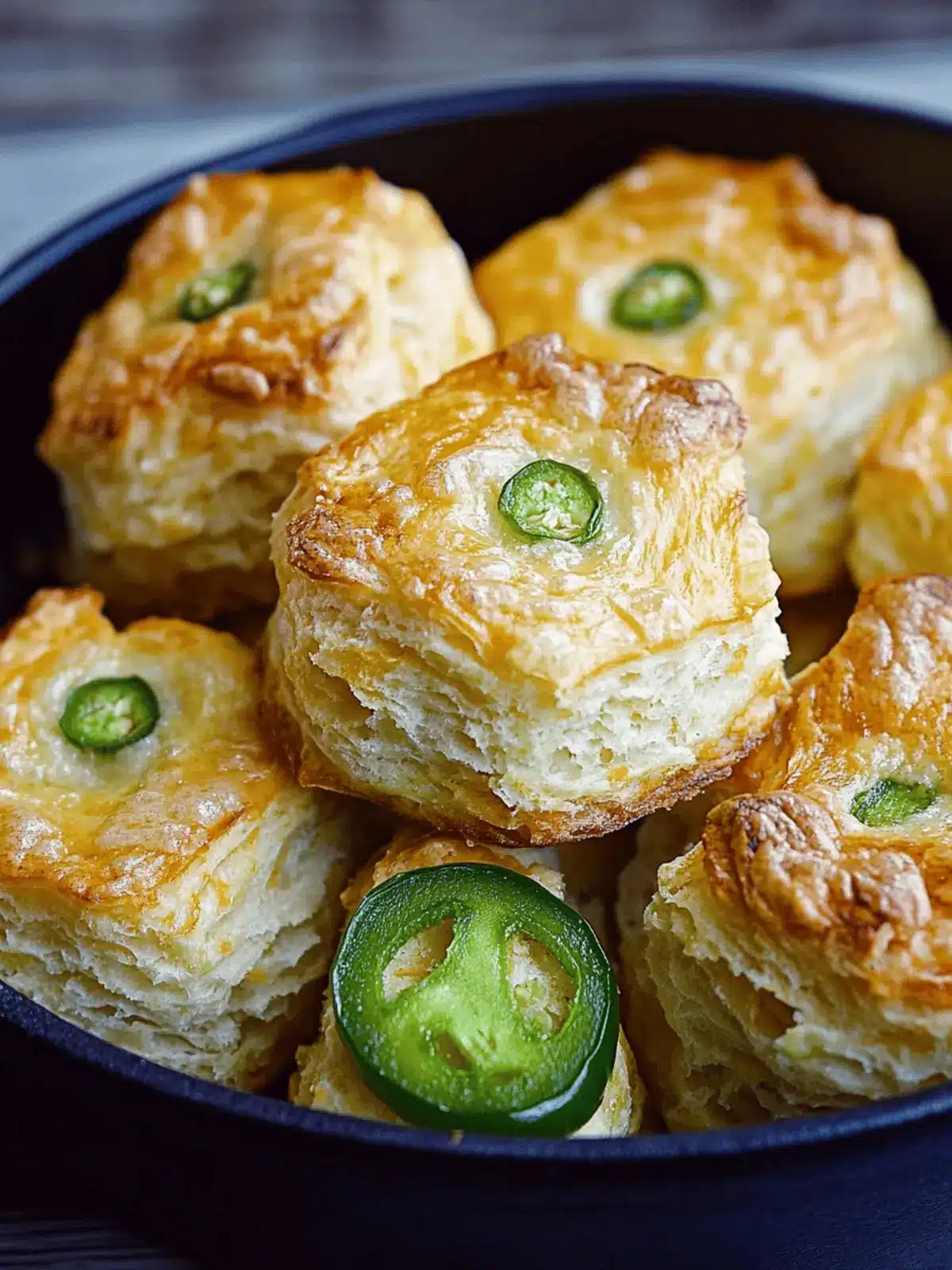 Jalapeño Cheddar Biscuits