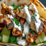 Juicy Chicken Shawarma with Garlic Sauce