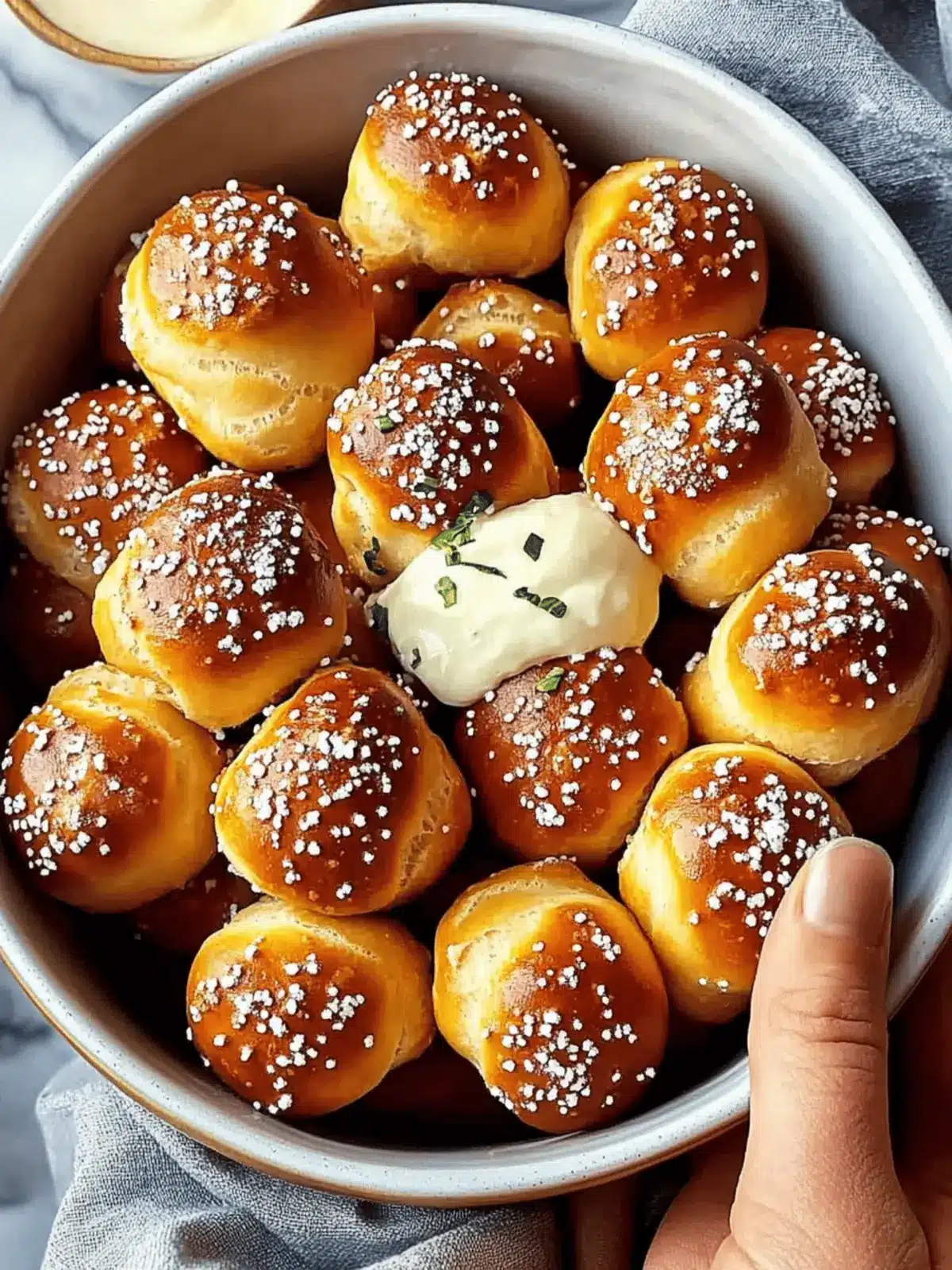Soft Pretzel Bites