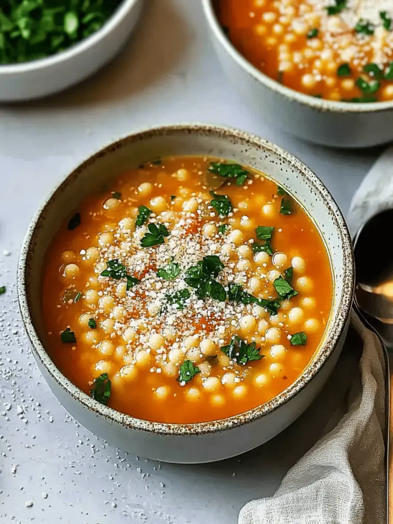 Italian Pastina Soup