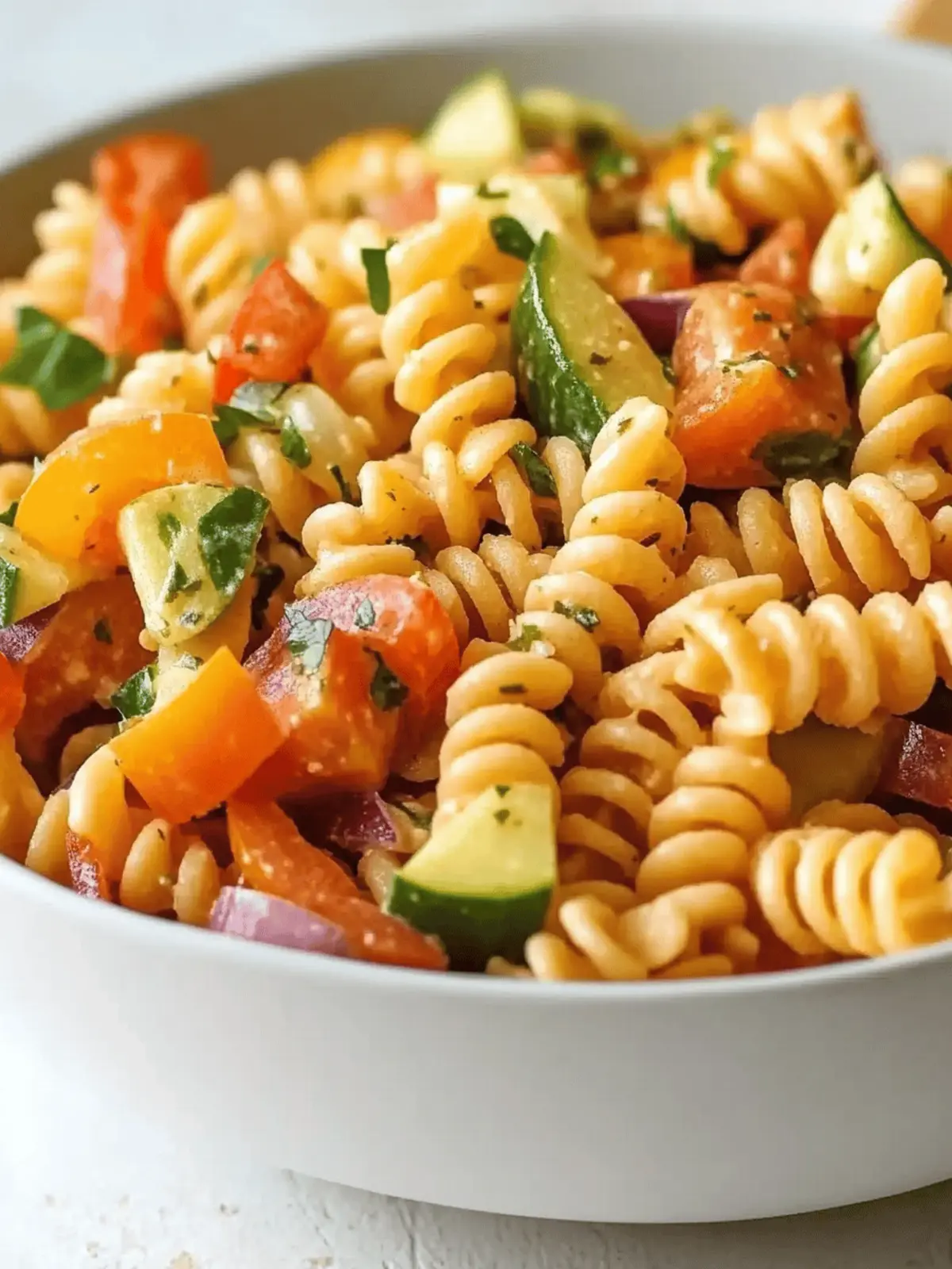 Zesty Supreme Pasta Salad