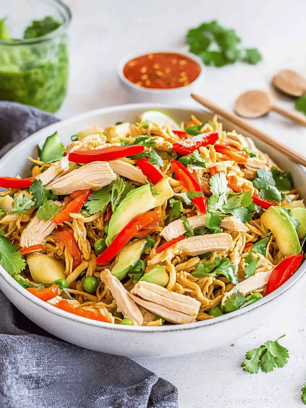 Delicious Chinese Chicken Salad for Healthy Weeknight Meals 4 Chinese Chicken Salad