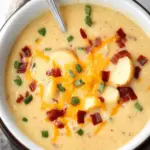 Crockpot Loaded Potato Soup