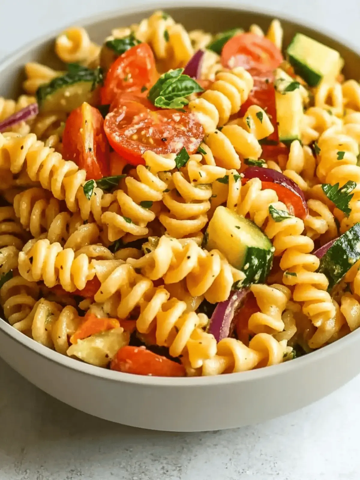 Zesty Supreme Pasta Salad