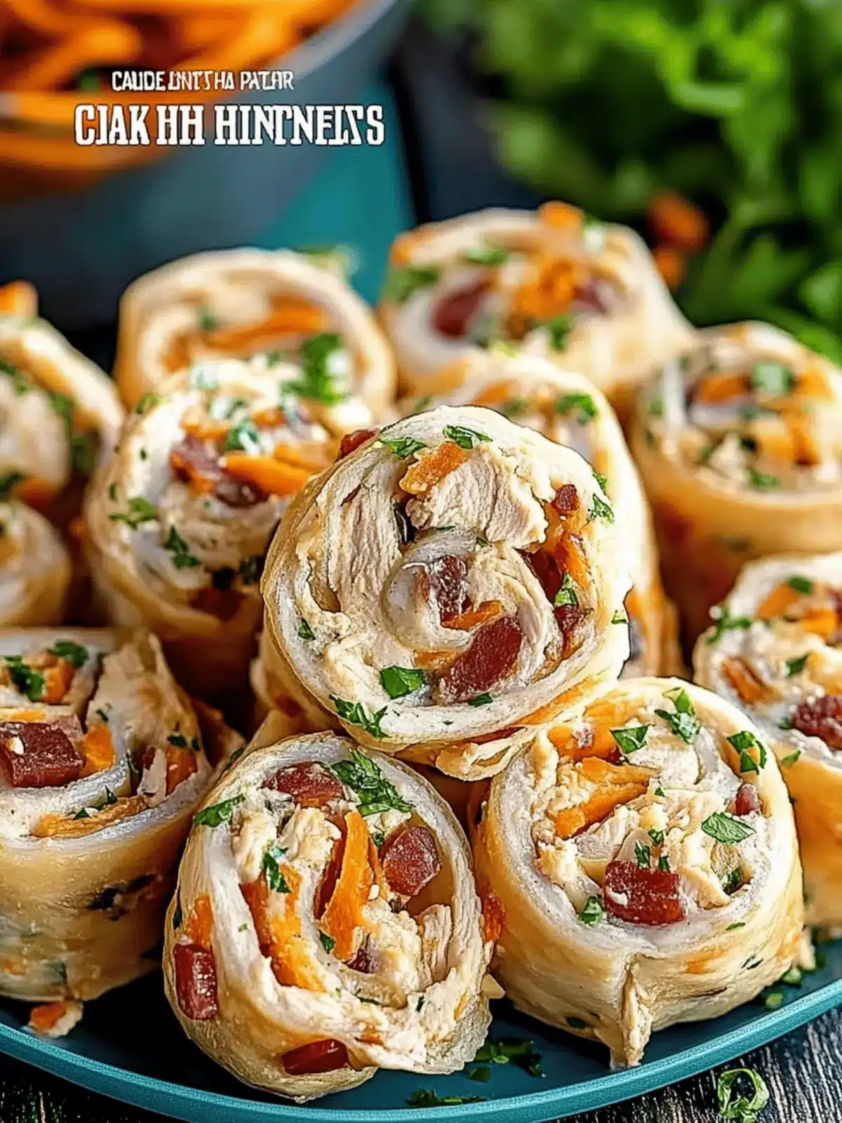 Crack Chicken Pinwheels