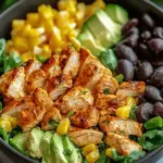 High Protein Southwest Chicken Salad