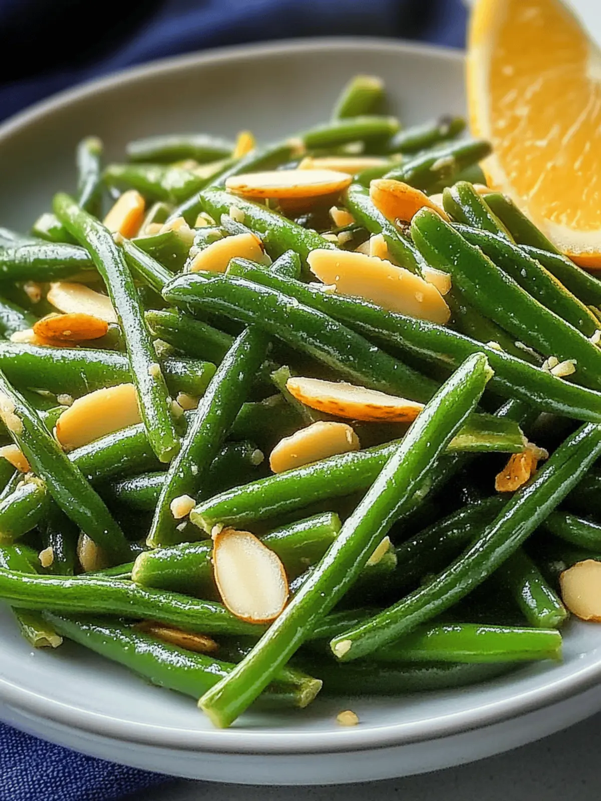 Keto Green Bean Almondine