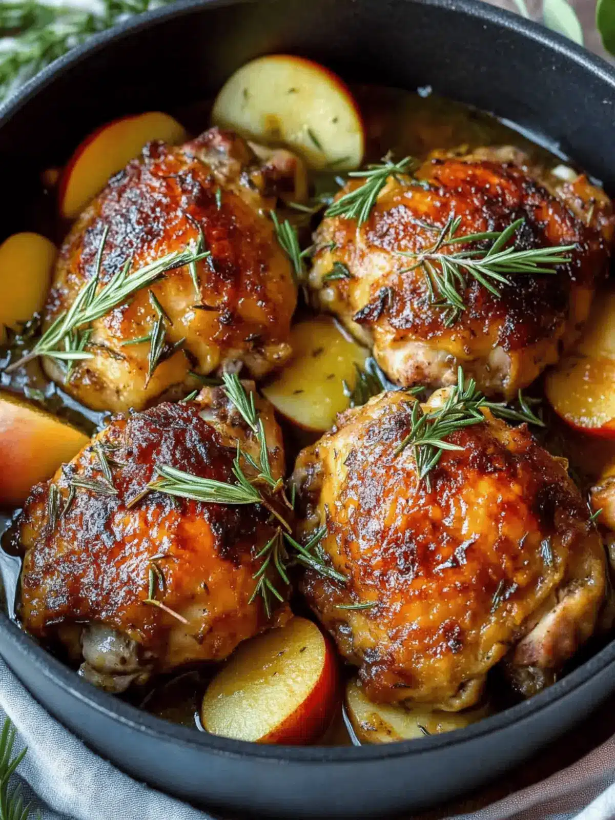 Rosemary Apple Cider Chicken Recipe for Cozy Autumn Nights 2 Rosemary Apple Cider Chicken Recipe