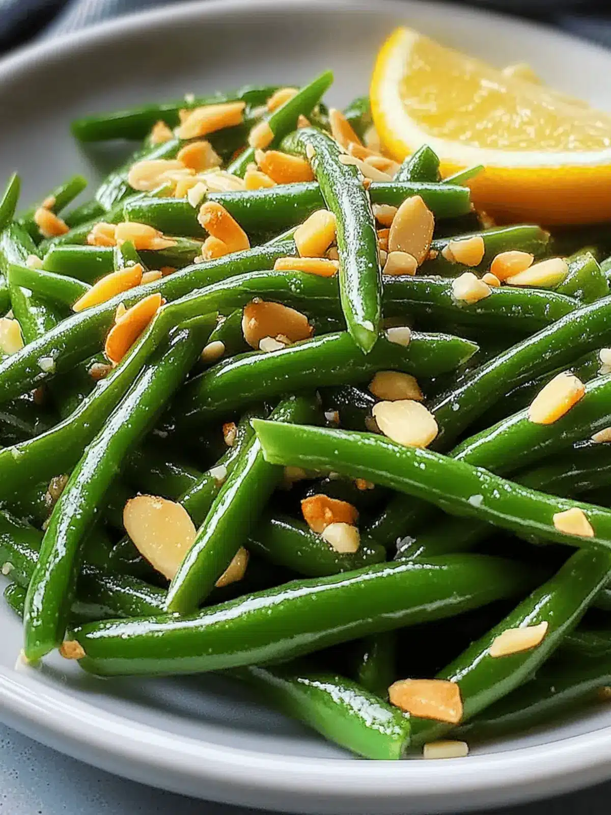 Keto Green Bean Almondine
