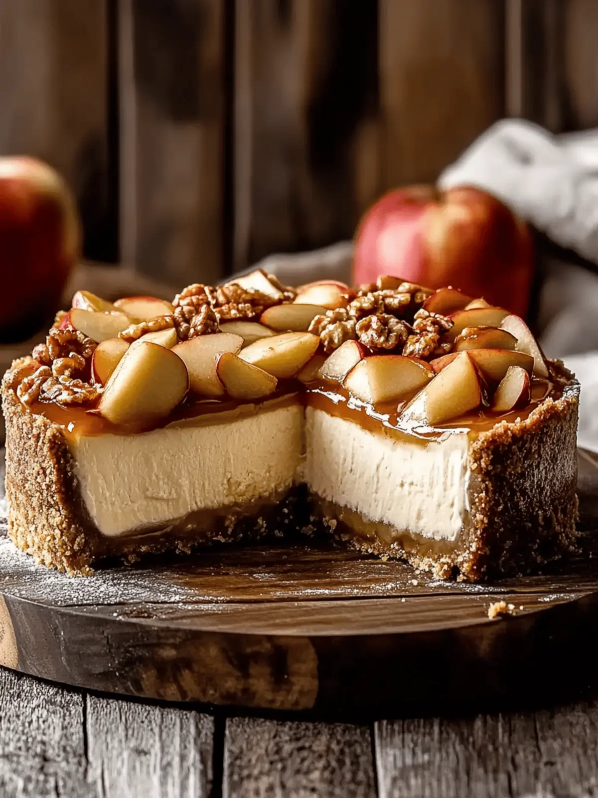 Apple Pie Cheesecake