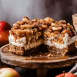 salted caramel apple pie cheesecake
