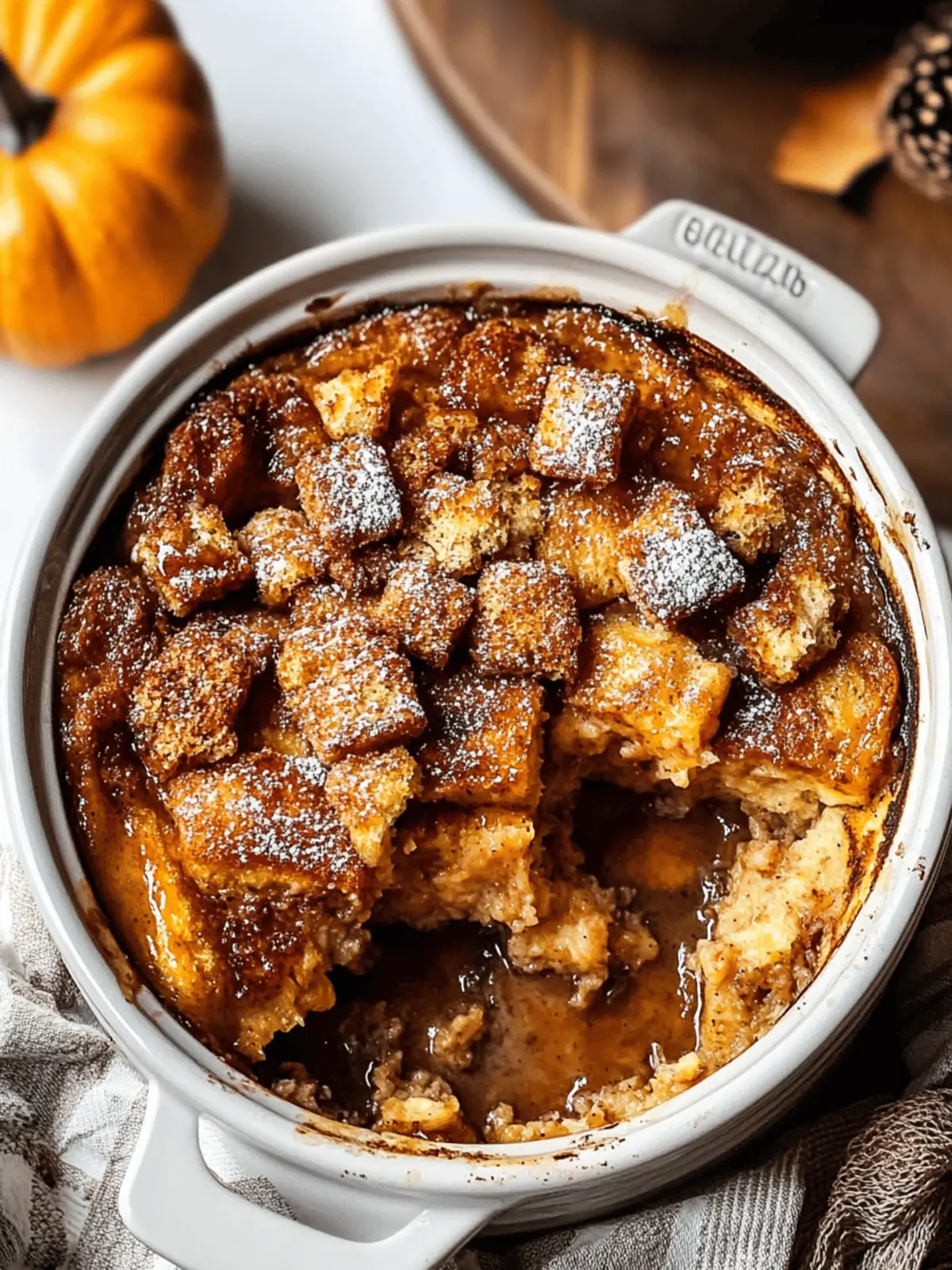 Pumpkin French Toast Casserole