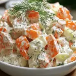 Crab Seafood Salad Fresh Dill