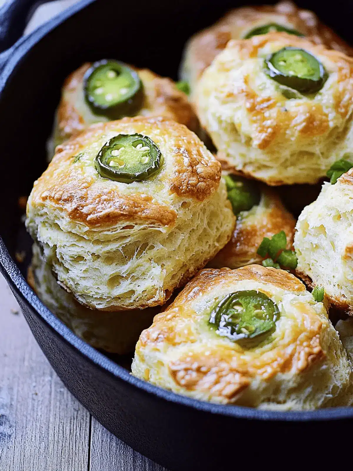 Jalapeño Cheddar Biscuits