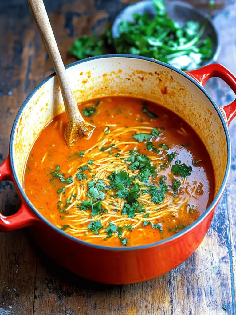 Mexican Sopa de Fideo Recipe