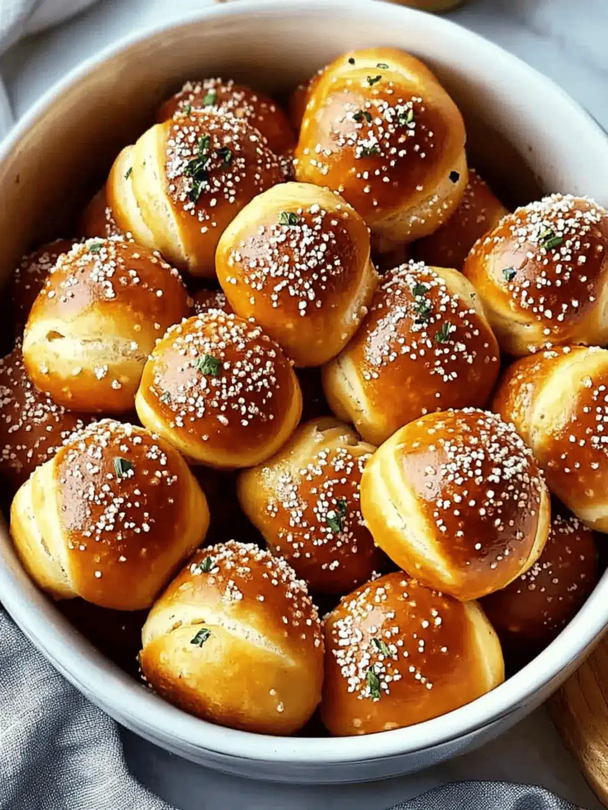 Soft Pretzel Bites