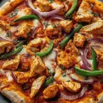 Bold Spicy Chicken Tikka Pizza