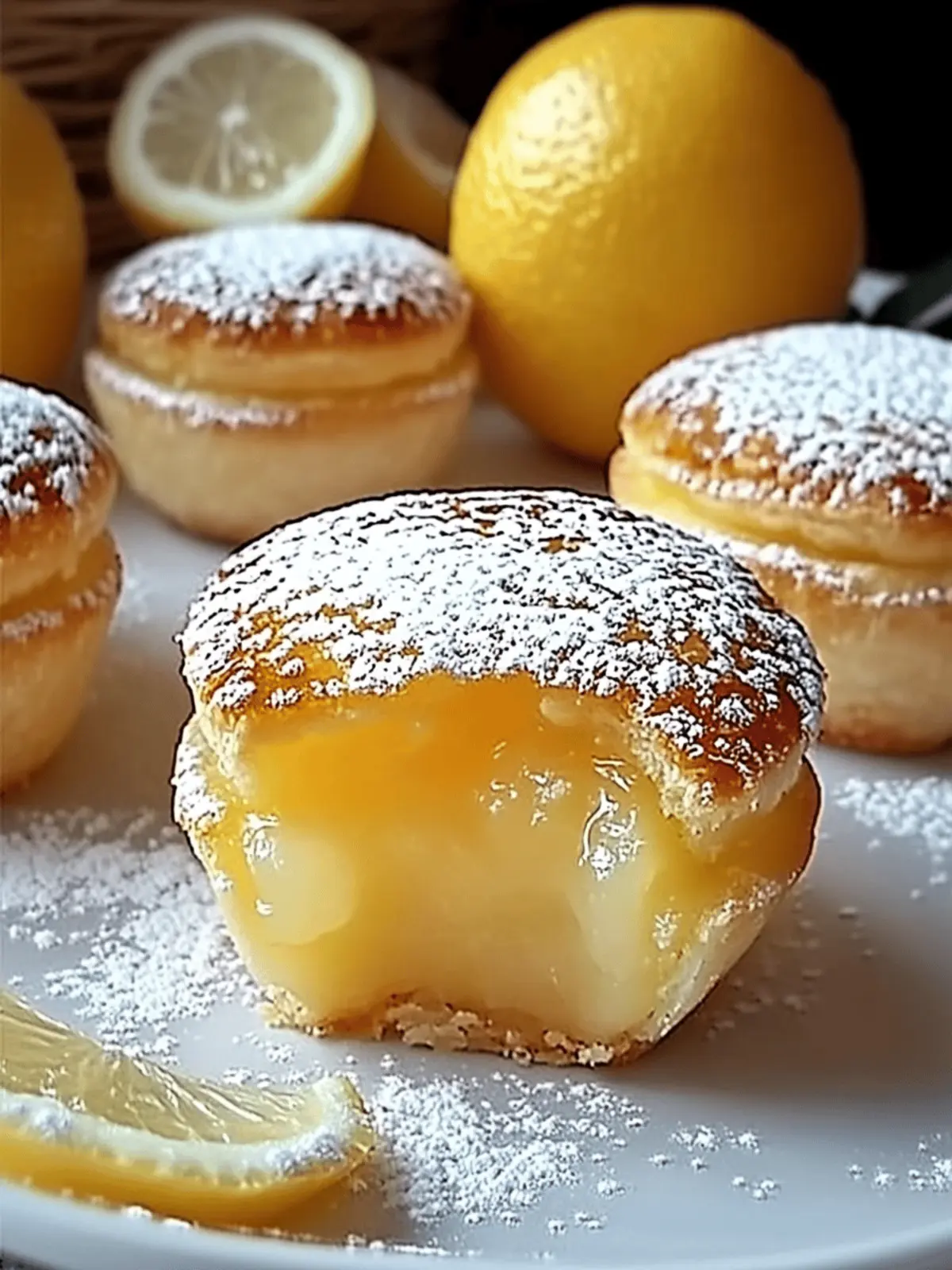 Delightful Baby Lemon Impossible Pies with Self-Forming Crust 2 Baby Lemon Impossible Pies