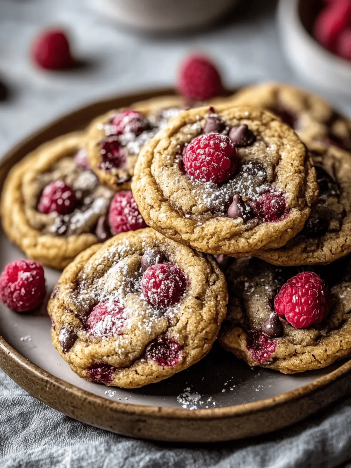 Irresistible Brown Butter Raspberry Chocolate Chip Cookies Recipe 4 Brown Butter Raspberry Chocolate Chip Cookies