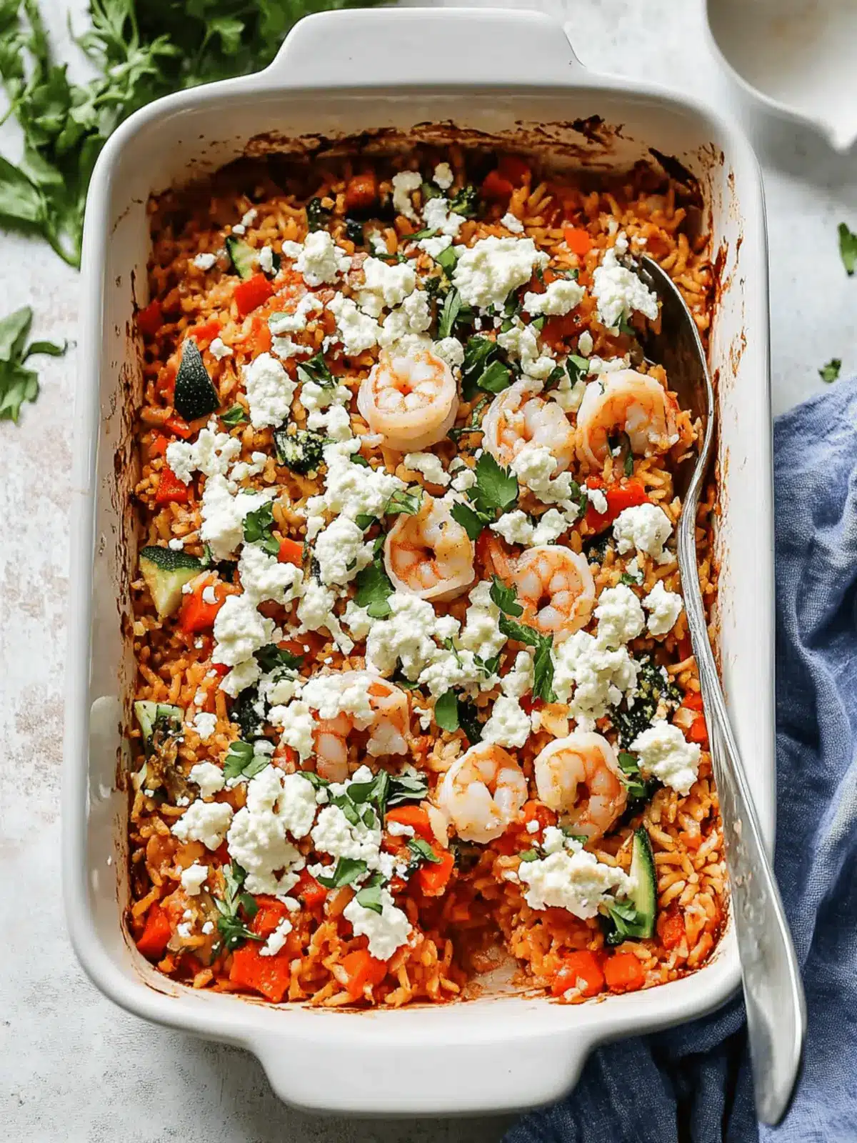 Shrimp Rice Casserole With Veggies for a Cozy Family Dinner 3 Shrimp Rice Casserole With Veggies