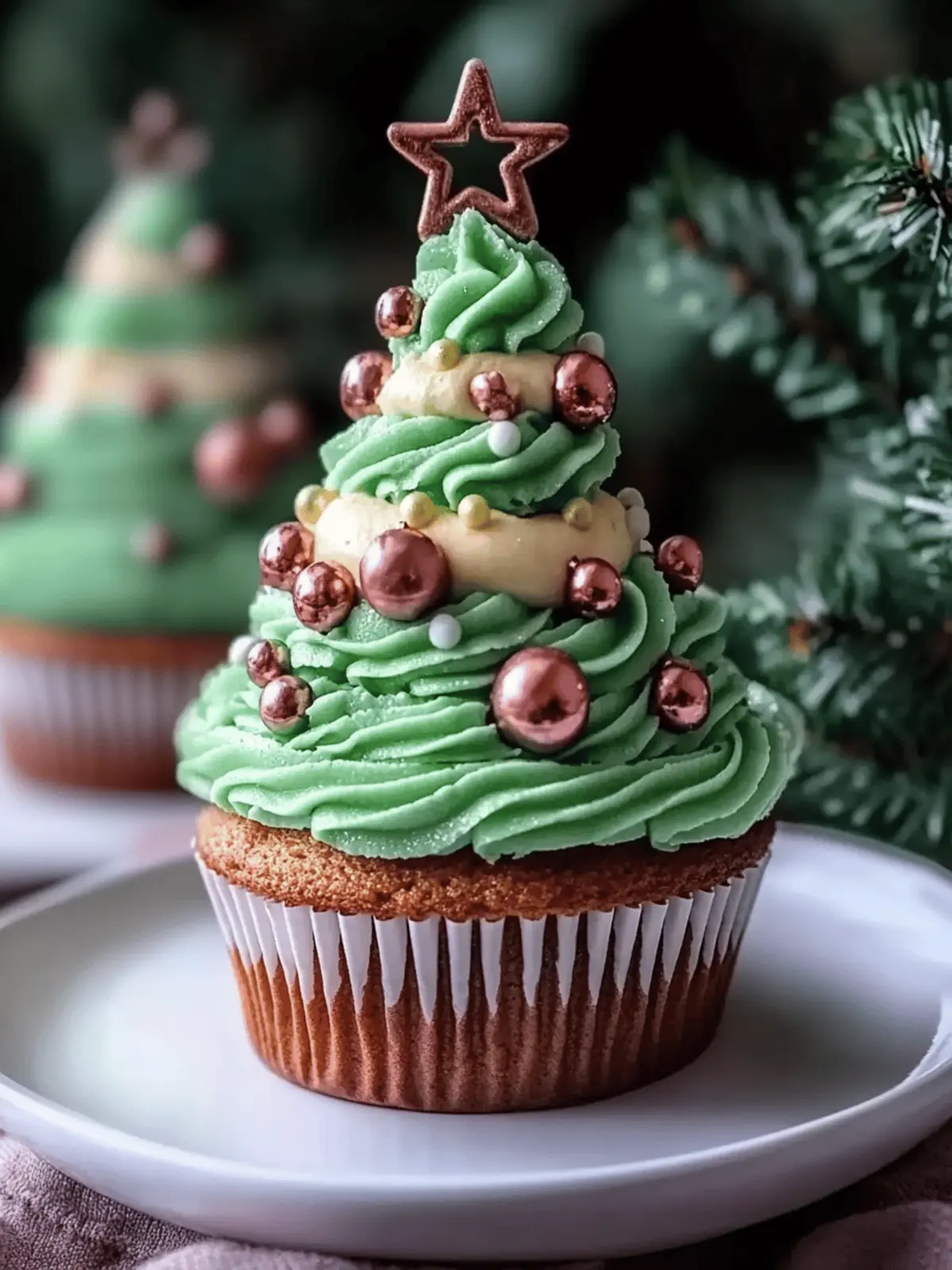 Delightful Christmas Tree Cupcakes to Spark Holiday Joy 3 Christmas Tree Cupcake