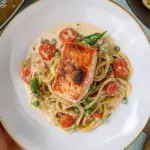 Healthy & Creamy Tuscan Salmon Pasta in Under 30 Minutes 8 Healthy & Creamy Tuscan Salmon Pasta