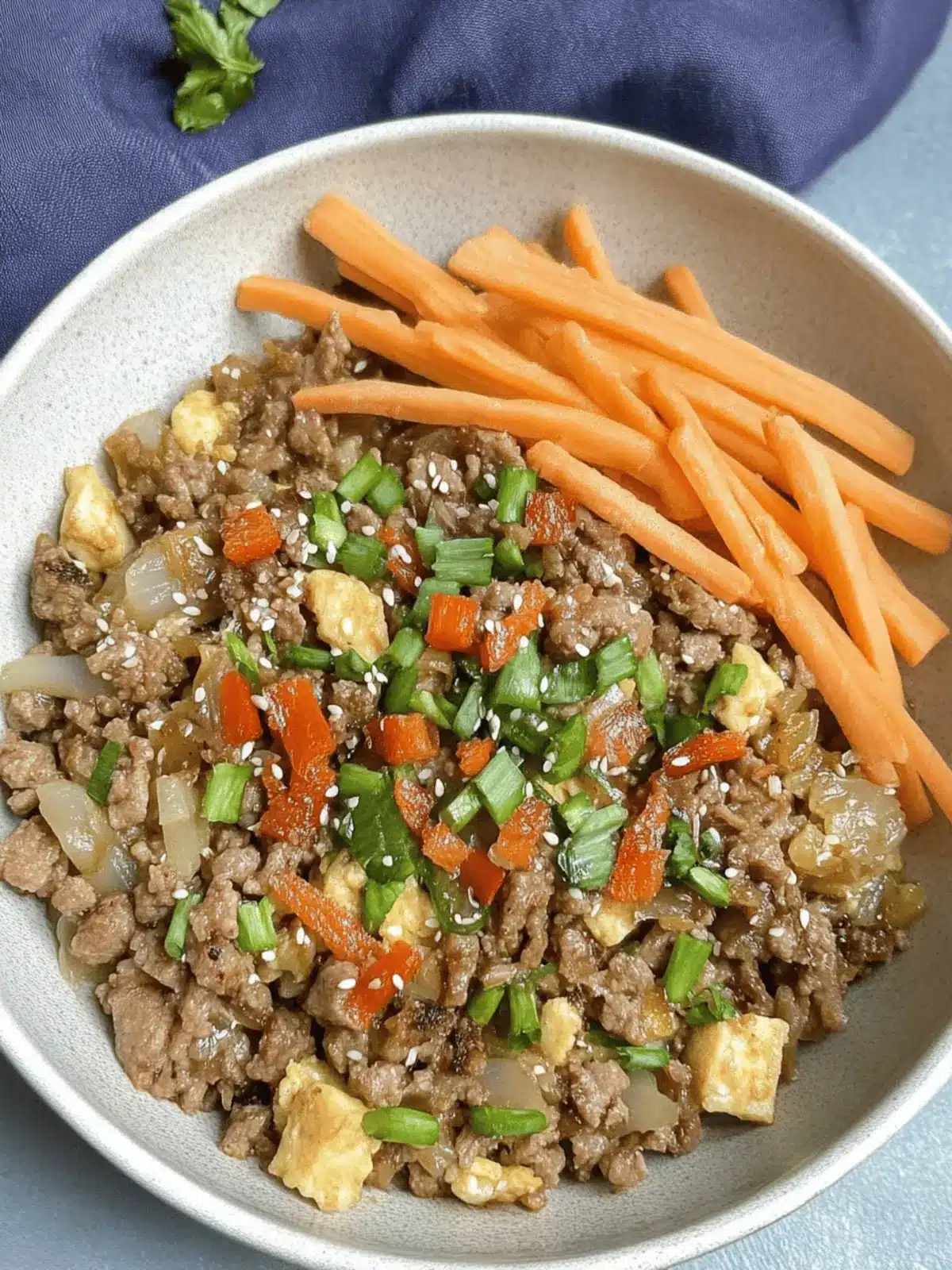 Crockpot Egg Roll in a Bowl: Healthy Comfort for Busy Nights 3 Crockpot Egg Roll in A Bowl