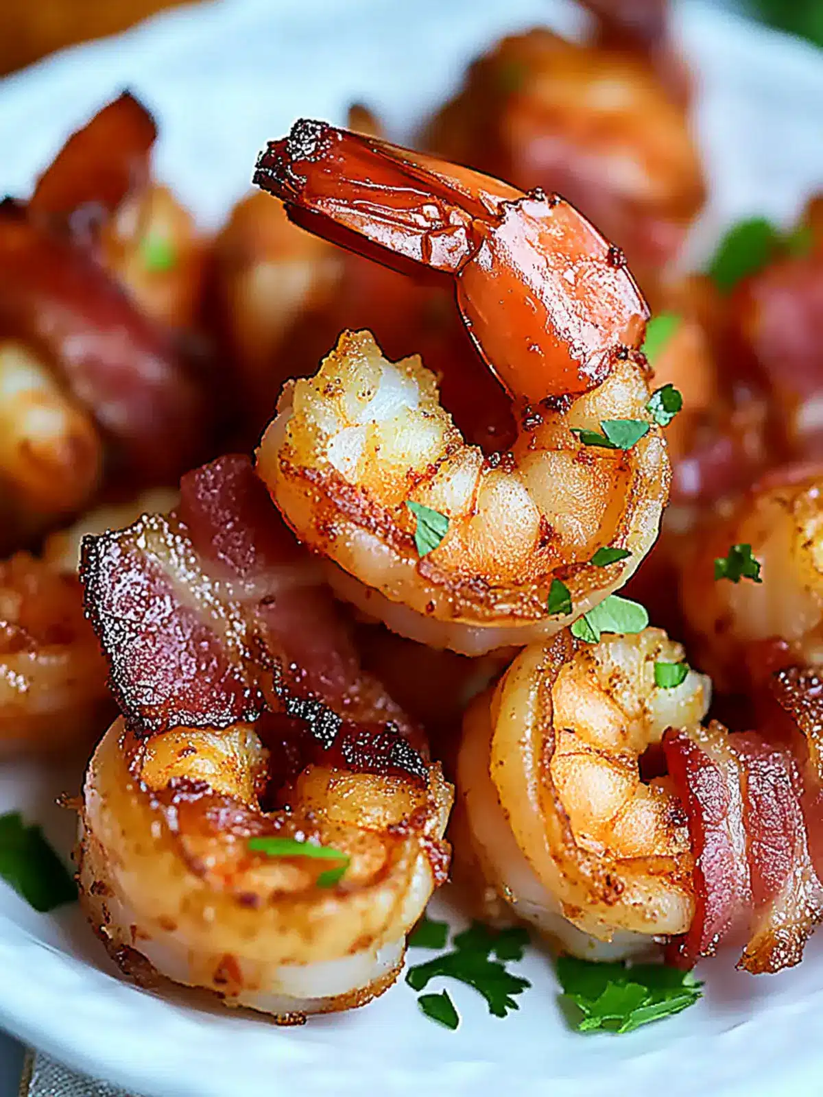 Bacon Wrapped Shrimp Made Easy in an Air Fryer