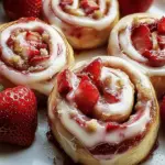 Strawberry Cheesecake Cinnabon Rolls for Irresistible Mornings 6 Strawberry Cheesecake Cinnabon Rolls