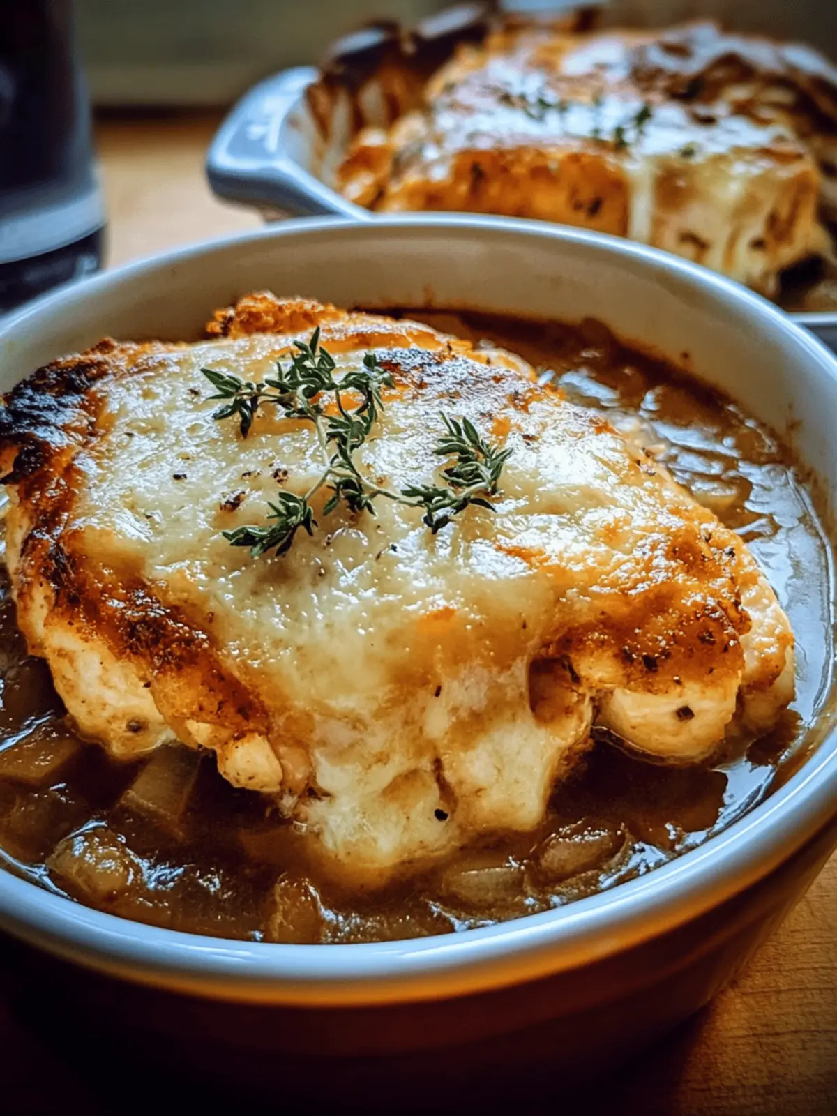 Savory French Onion Chicken Bake for Cozy Family Dinners 3 French onion chicken bake