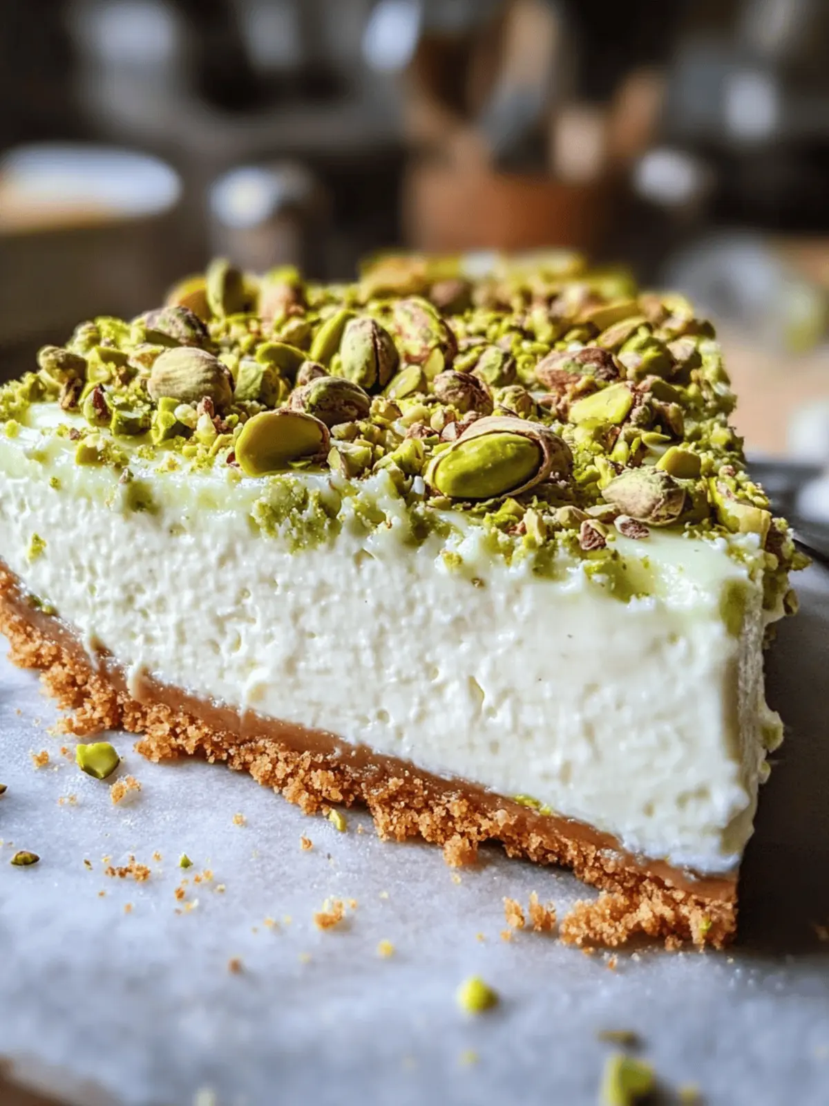 Heavenly Pistachio White Chocolate Cheesecake Bliss Recipe 5 Heavenly Pistachio White Chocolate Cheesecake Bliss