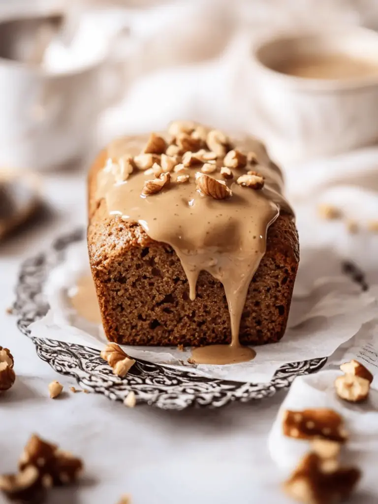 Coffee and Walnut Loaf Cake