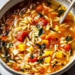 Hearty Vegetable Orzo Soup: A Quick, Customizable Delight 9 Vegetable Orzo Soup