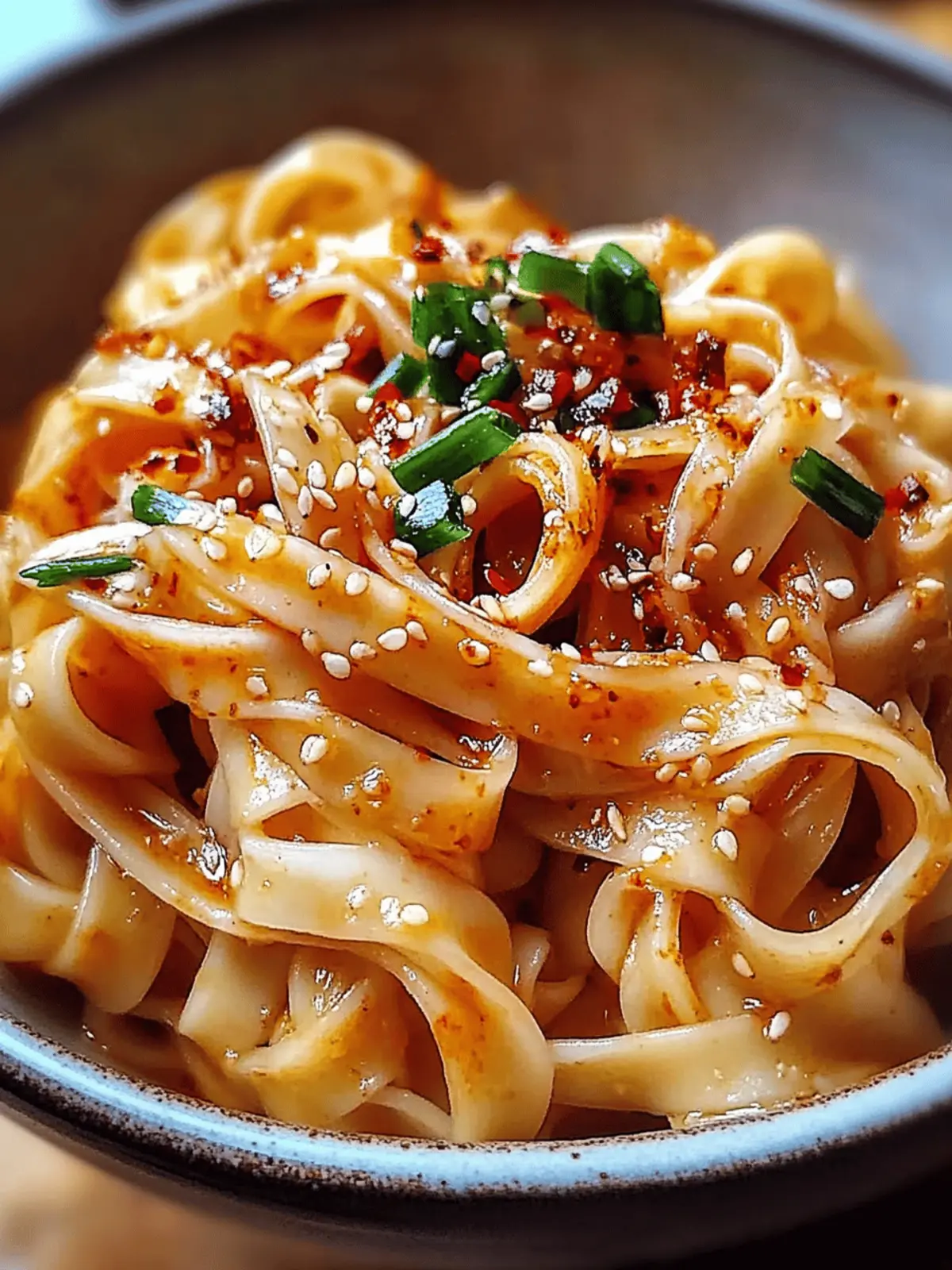 Garlic Chili Oil Noodles