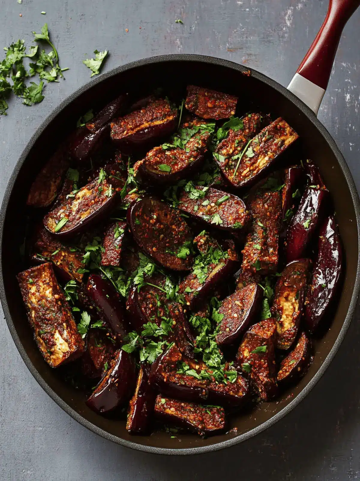 Crispy Malabar Eggplant with Spiced Coconut Sauce Delight 4 Malabar Eggplant