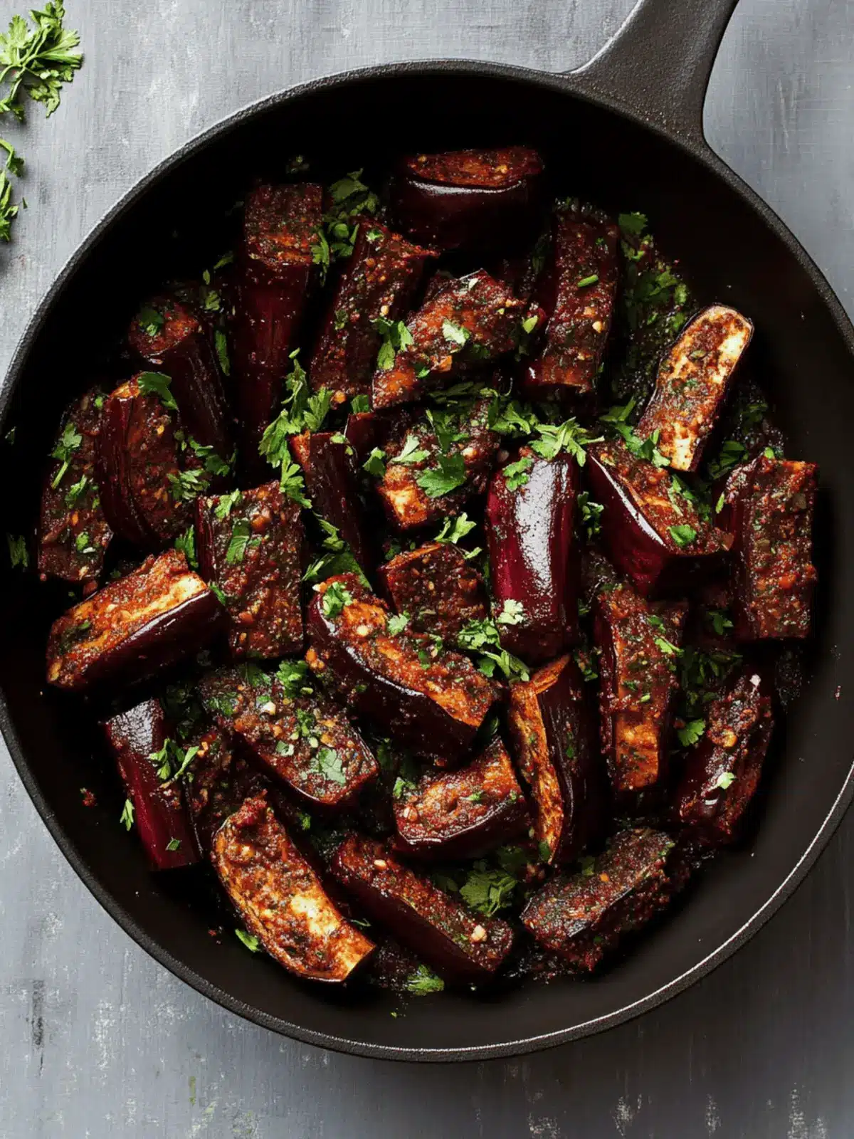 Crispy Malabar Eggplant with Spiced Coconut Sauce Delight 2 Malabar Eggplant