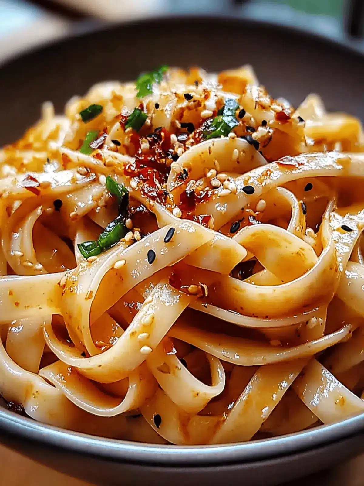 Garlic Chili Oil Noodles