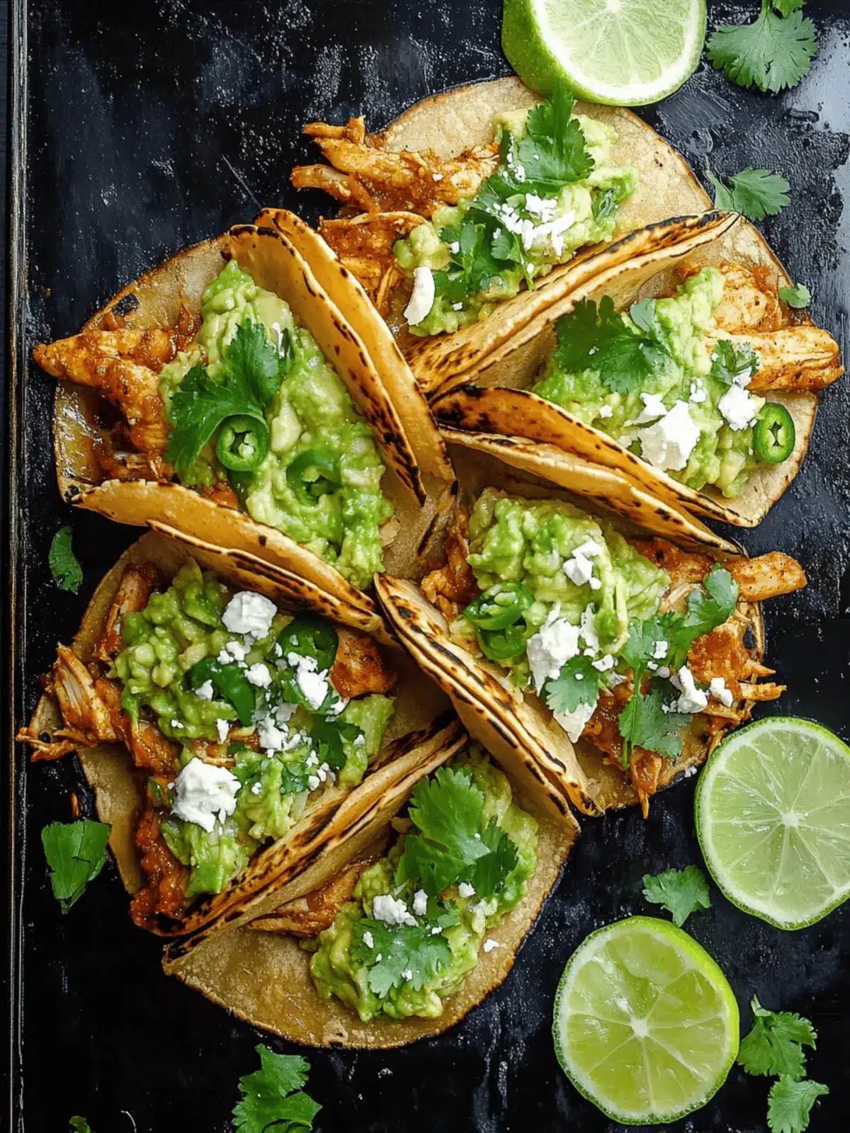 Crispy Poblano Chicken Tacos with Avocado-Jalapeño Salsa Bliss 5 Crispy Poblano Chicken Tacos with Avocado-Jalapeño Salsa