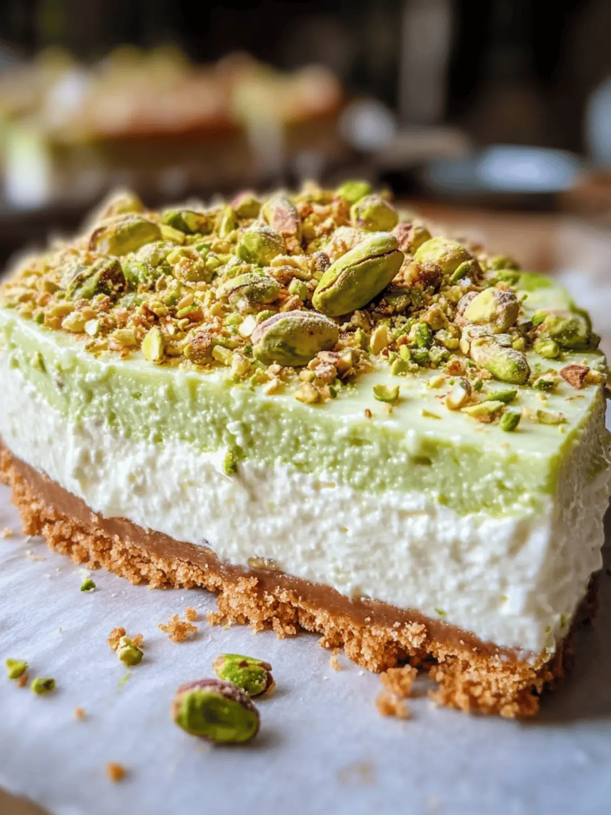 Heavenly Pistachio White Chocolate Cheesecake Bliss Recipe 3 Heavenly Pistachio White Chocolate Cheesecake Bliss