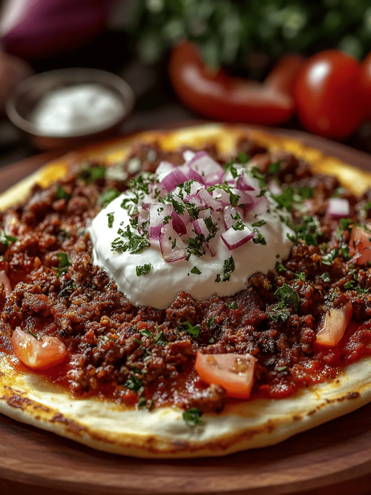 Savory Lahmacun Recipe for Crispy Homemade Joy 2 Lahmacun Recipe