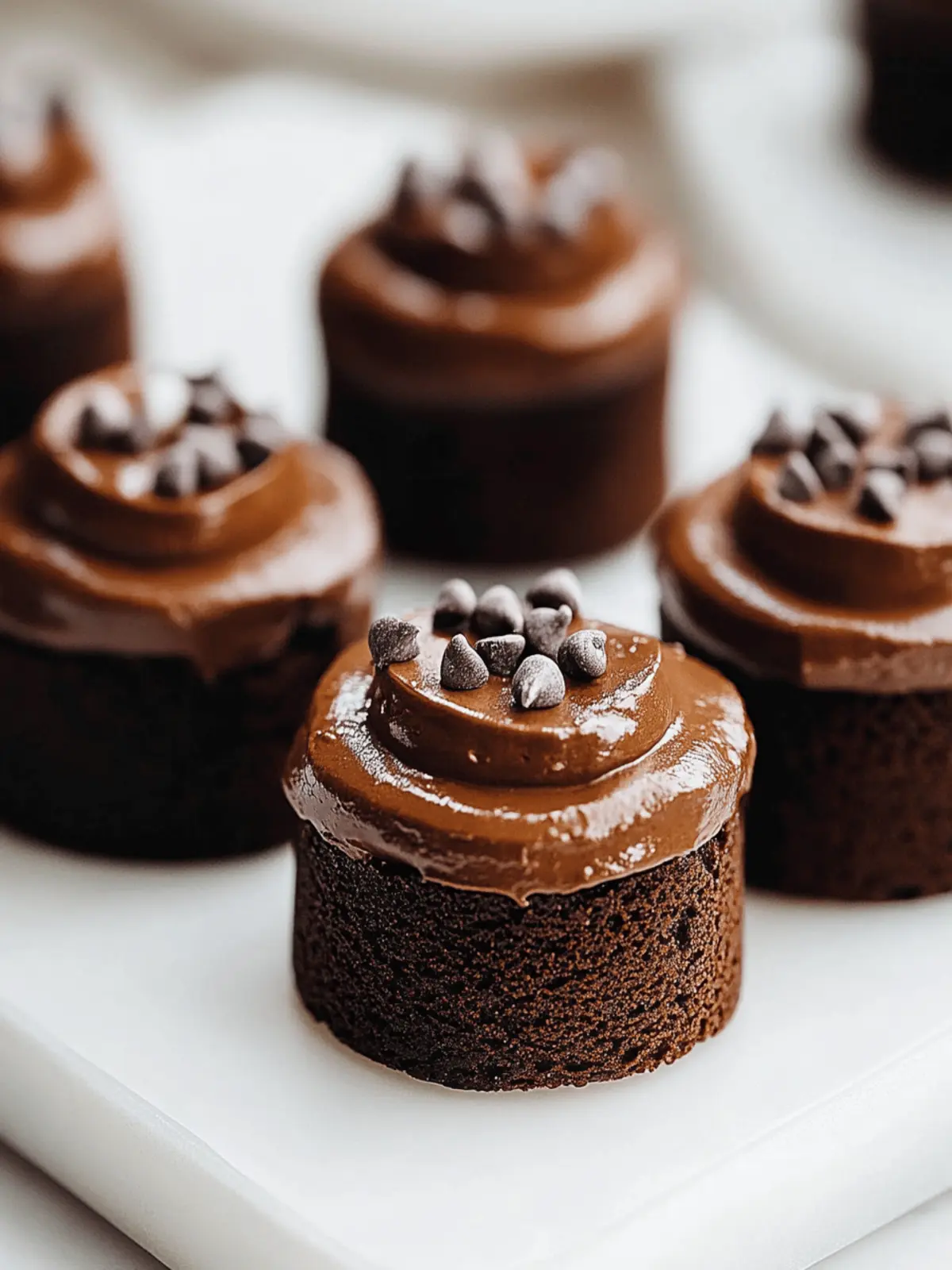 Decadent Brownie Petit Fours Perfect for Sweet Celebrations 4 Brownie Petit Fours