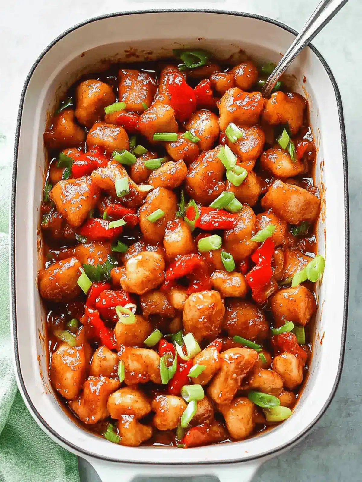 Baked Sweet and Sour Chicken
