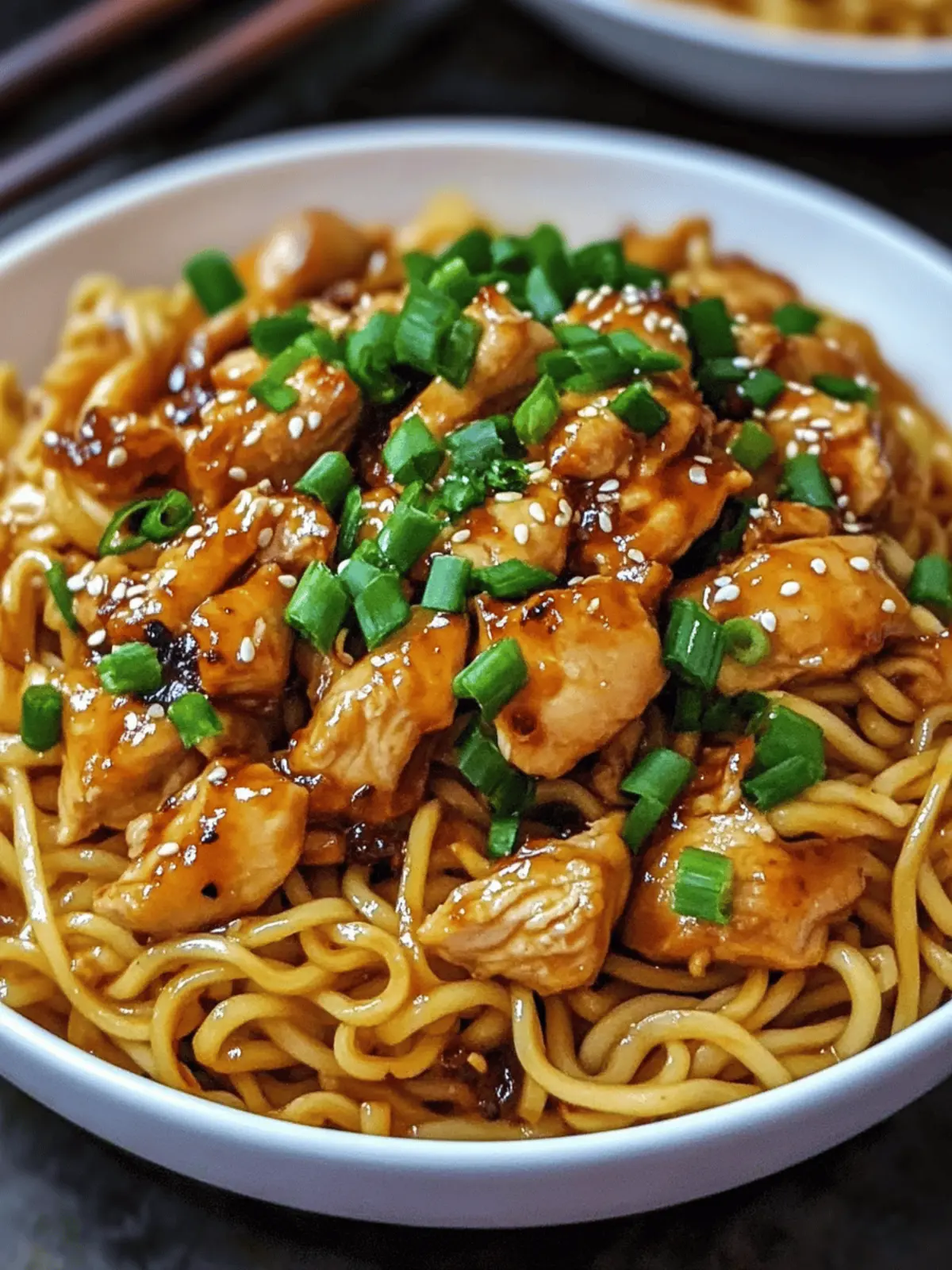 Sticky Garlic Chicken Noodles: Your New Weeknight Favorite 5 Sticky Garlic Chicken Noodles