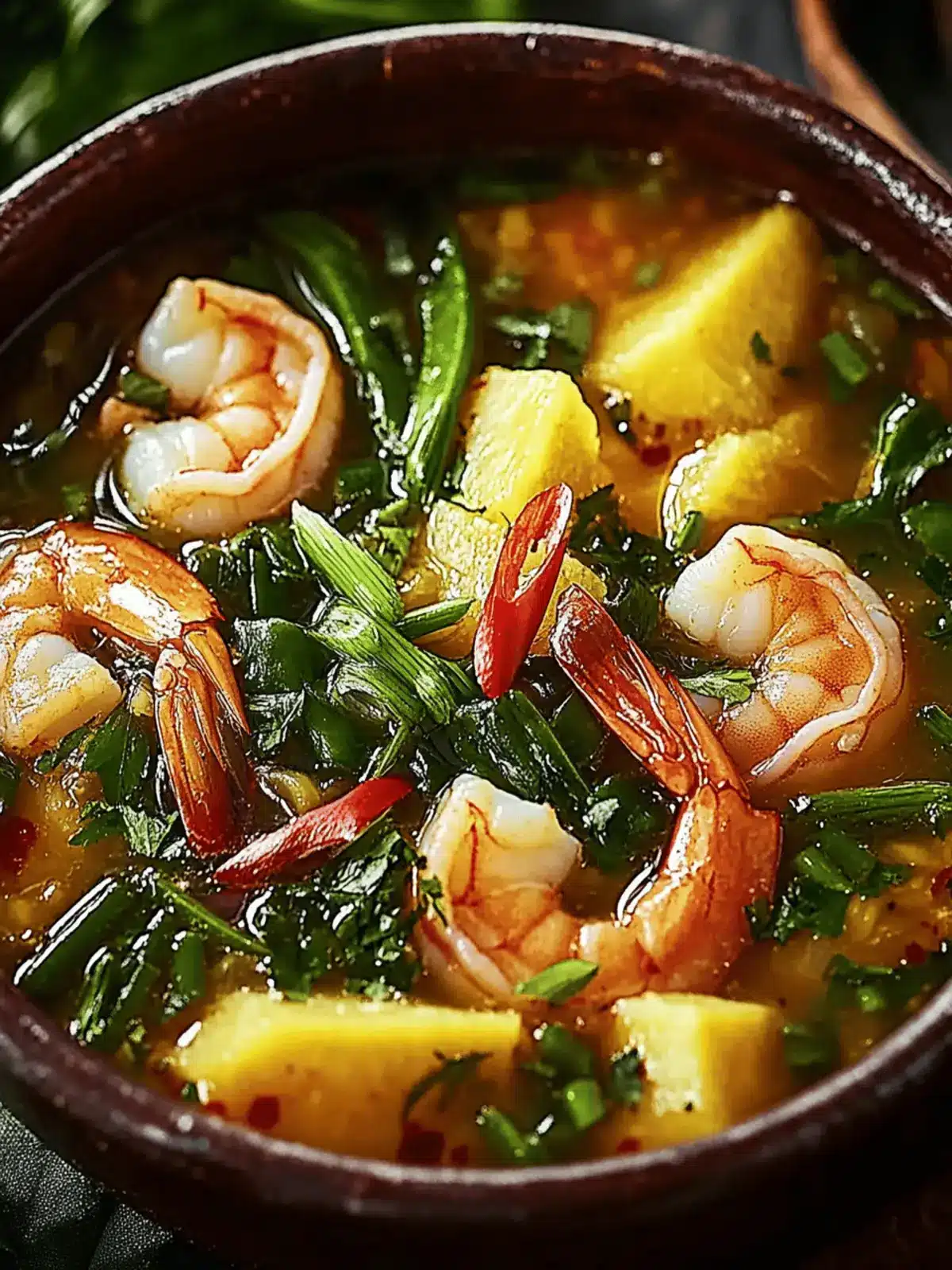 Delicious Shrimp and Green Papaya Soup for a Fresh Twist 3 Shrimp and Green Papaya Soup